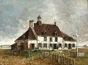 Henry Richard S. Bunnett The Saint-Gabriel Farmhouse painting